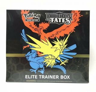 Pokemon Tcg Sun & Moon Hidden Fates Elite Trainer Box (-)