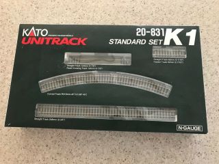 Kato N Scale K1 20 - 831 Standard Track Set Complete