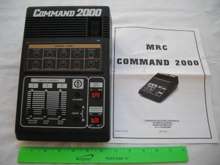 Mrc Command 2000,  Dcc Digital Control System,  No Power Supply,  Ad090,  G N Ho Scale