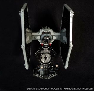Display Stand 3d,  Slots For Lego 9492 - 75211 Tie Fighter (star Wars)