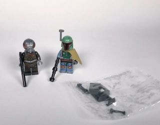 Lego Star Wars Boba Fett 4 - Lom Minifigures 9496 75167 75060 (clone Accessories)