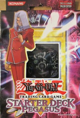 Yu - Gi - Oh Pegasus Starter Deck English Edition For U.  S.  & Canada 1996 -