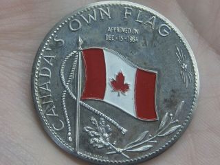 1967 Canada Confederation Centennial Enameled Medal,  Canada 