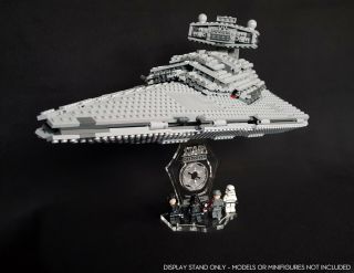 Display Stand 3d,  Slots For Lego 75055 Star Destroyer - Imperial (star Wars)