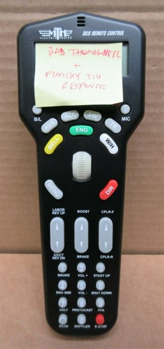 Mth 50 - 1001 Dcs Remote Control (remote Only - No Box) Defective
