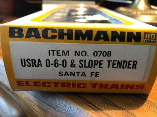 Bachmann HO Scale - AT&SF,  0 - 6 - 0 Steam Engine No.  2126 2