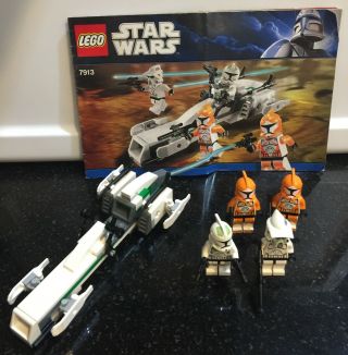 Lego 7913 Star Wars Clone Trooper Battle Pack • 100 Complete •