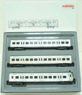 Marklin 4389 S - Bahn 3 - Car Passenger Set Ln/box
