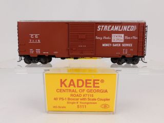 Ho Scale Kadee 5111 Cg Central Of Georgia 40 