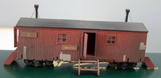 On30 Bachmann Camp Car / Kitchen Car For Your Narrow Gauge Railroad Layout