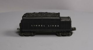 Lionel 671w Lionel Lines Whistle Tender W/handrails