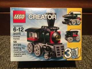 Lego Creator 31015 Emerald Express Train Locomotive 3 - In - 1 For Christmas - Nisb