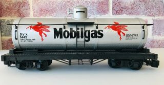 Bachmann Model Railroad Train G Scale Mobilgas Single Dome Tank Car Big Hauler