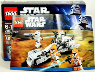 LEGO SET 7913 Star Wars Clone trooper battle pack complete 2