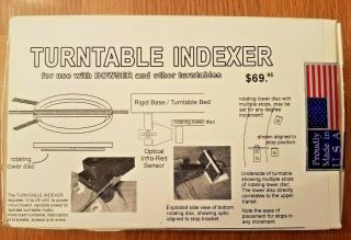Ho Scale,  O Scale Dalee 617 Turntable Indexing Kit