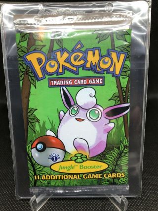Pokemon Jungle Set First Edition Booster Pack Factory