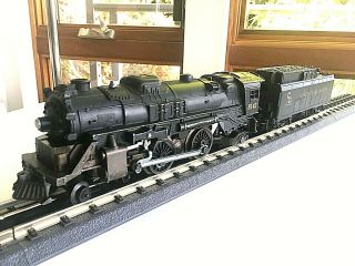 Lionel 8142,  C - 7,  Chesapeake & Ohio Steam Locomotive & Chuck Tender,  Caboose