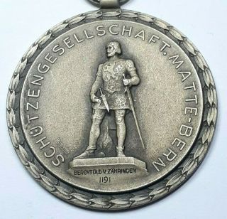 1951 Switzerland Shooting Swiss Medal - Bern - Huguenin Le Locle