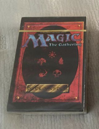4th Edition Starter Deck Factory Mtg Magic The Gathering