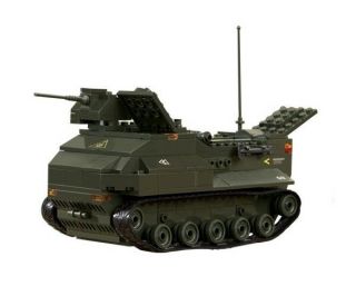 Sluban Building Blocks Land Forces Amphibian Tank 223 Pc Set