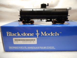 Blackstone Hon3 Scale Painted,  Unlettered Frameless Tank Car - Not Box
