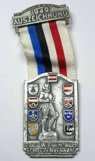 1949 Swiss Shooting Medal - Auszeichnung - Paul Kramer Neuchatel