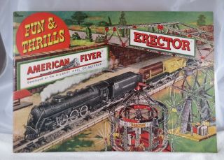1949 1953 American Flyer Erector Gilbert Toy Train Catalogs Silver Bullet Chief