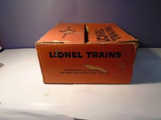 Lionel Postwar No X648 Uncataloged Train Outfit Set Box Only