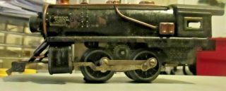American Flyer Prewar O Gauge Steam Loco Runs Well Needs Front Truck Some Rust
