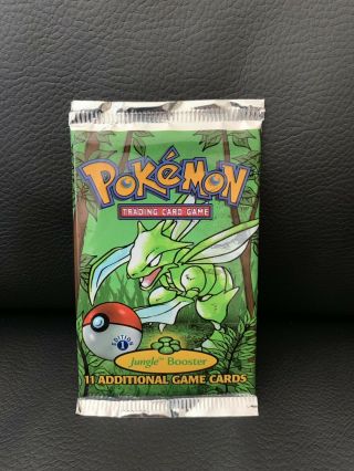 Factory Pokemon 1st Edition Jungle Booster Pack - Scyther