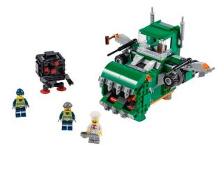 Lego 70805 - The Lego Movie - Trash Chomper - 100 Complete W/ 3 Books No Box