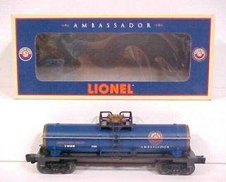 Lionel 6 - 16817 Ambassador Single Dome Tank Car Ln