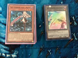 Competitive Sky Striker Yugioh Deck Plus Extra Deck Includes Engage And Widow