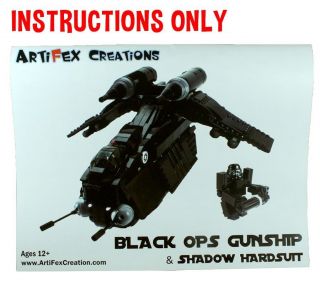 Instructions Custom Lego Star War Black Ops Republic Gunship 7676 7163 75021