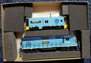 Athearn Ho Scale 2212 Special Edition Gp38 - 2 Power 1996 & Caboose 1196