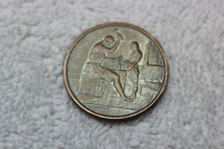 1910 - Token - Medal - Monnaie De Bruxelles - Aujourd Hui - Jadis