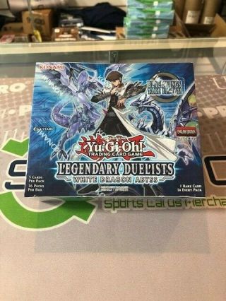 Yu - Gi - Oh Legendary Duelists White Dragon Abyss Booster Box - 1st Edition