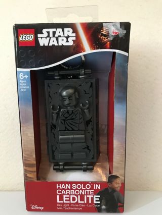 Lego Star Wars Han Solo In Carbonite Led Lite,  Backpack Key Chain
