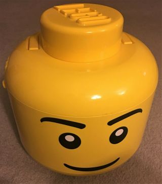 LEGO Yellow Head Sort & Storage Container 81010 Large 2 Trays 2010 12 