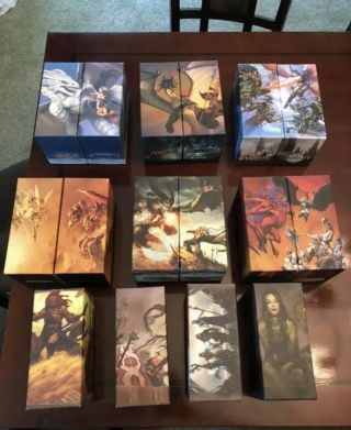 Magic The Gathering Fat Packs (empty) - Old Hard To Find