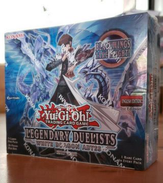 Yu - Gi - Oh Legendary Duelists White Dragon Abyss Booster Box - Factory