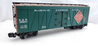 Aristo - Craft 46601 Railway Express Agency Boxcar G Scale