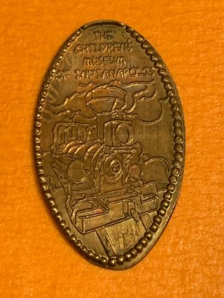 Children’s Museum Of Indianapolis Steam Engine Pressed Elongated Penny Ret Cop