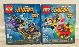 Lego Dc Comics Heroes Mighty Micros 76062 Robin Bane 76061 Batman Catwoman