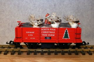 Aristo - Craft ART - 40025 2 Axle Christmas Xmas Gondola North Pole & Snow Flake Us 3