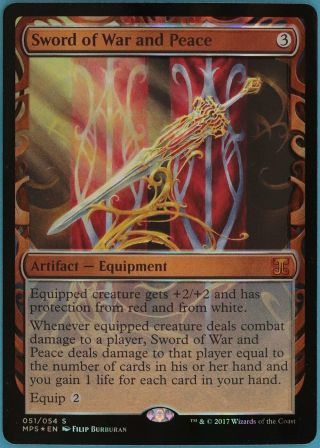 Sword Of War And Peace Foil Masterpiece Series: Kaladesh Inventions (99121)