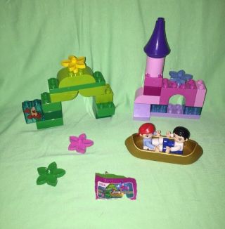 Disney Lego Duplo - - Princess Ariel & Prince Eric Magical Boat Ride— - 99 Complete