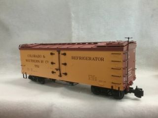 G Scale Aristo - Craft Colorado & Southern (C & S) Woodside Reefer 2