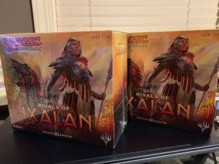 Mtg Magic The Gathering Rivals Of Ixalan Bundle Pack 10 Booster Bundle X Two (2)
