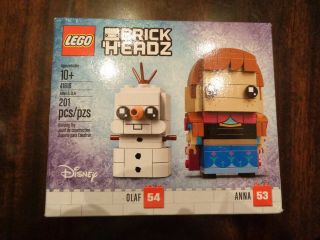 Lego Brickheadz Disney 41618 - Anna And Olaf From Frozen